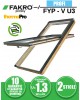 Fereastra mansarda superinalta FAKRO FYP-V U3 proSky, lemn de pin, 2 sticle