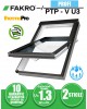Fereastra mansarda FAKRO PTP-V U3, din PVC, 2 sticle