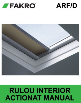 Rulou interior opac manual ferestre terasa Fakro ARF D