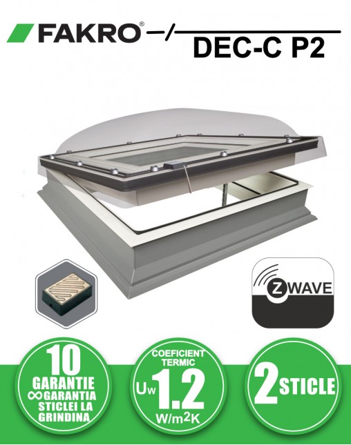 Fereastra electrică acoperis tersa Fakro DEC-C P2 