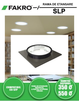 Rama de etansare individuala pentru acoperis terasa FAKRO SLP 350mm