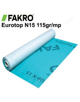 Folie difuzie acoperis anticondens Fakro Eurotop N15  115gr/mp