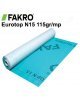 Folie difuzie acoperis anticondens Fakro Eurotop N15  115gr/mp