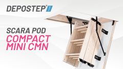 Usa pod cu scara DEPOSTEP - COMPACT MINI CMN | Vedere 360°