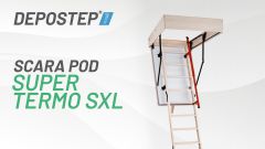 Usa pod cu scara DEPOSTEP SUPER TERMO SXL | Vedere 360°