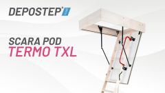 Usa pod cu scara DEPOSTEP TERMO TXL | Vedere 360°