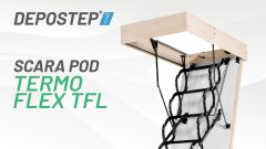 Usa pod cu scara DEPOSTEP TERMO FLEX TFL | Vedere 360°