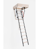 Scara pod DEPOSTEP MINI SPECIAL MNS scurta, metalica cu trepte din lemn, H max 260-265 cm