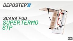 Usa pod cu scara DEPOSTEP SUPER TERMO STP | Vedere 360°
