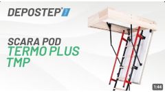 Usa pod cu scara DEPOSTEP TERMO PLUS TMP | Vedere 360°