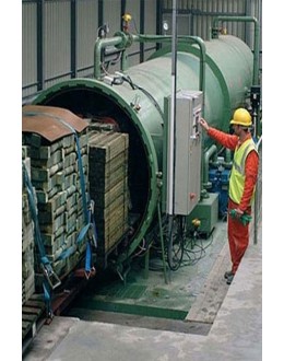 Solutie protectie lemn in contact cu solul sau apa Bochemit Forte Profi 1200Kg, verde, concentrat, anti insecte si ciuperci. Uz industrial.
