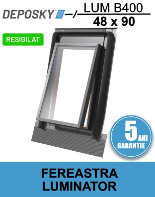 PRODUS RESIGILAT - Luminator acoperis DEPOSKY LUM B400, 48x90, dubla deschidere
