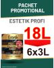 Pachet Promo Lazura Estetik Profi 6x3L=18L, 108-252 mp