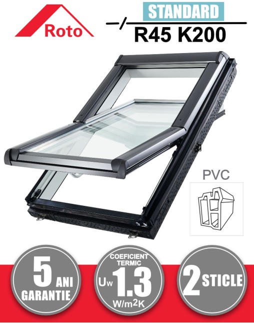 Fereastra mansarda Roto R45 K200