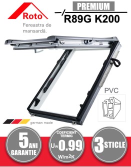 Fereastra mansarda Roto R89G K200