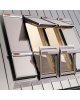 Fereastra mansarda balcon FAKRO FGH-V P2, lemn de pin, 2 sticle