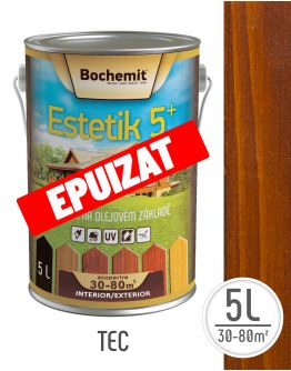 Lazura lemn BOCHEMIT ESTETIK CLASIC 5L TEC, protectie UV