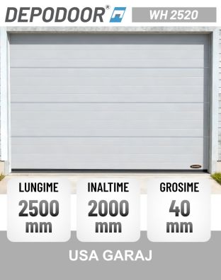 Usa garaj DEPODOOR WH 2520 ALB