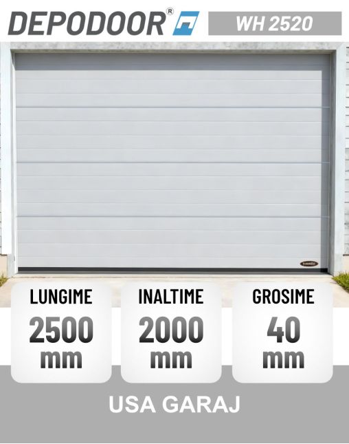 Usa garaj DEPODOOR WH 2520 ALB