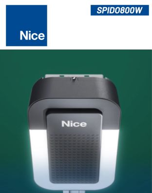 Kit automatizare usa garaj NICE SPIDO800W cu actionare WIFI