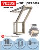 Fereastra mansarda iesire terasa VELUX GEL | VEA  3065, lemn de pin, 3 sticle