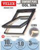 Fereastra mansarda VELUX GGL 3066, lemn de pin, 3 sticle, maner sus