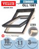 Fereastra mansarda Velux GLL 1061, lemn de pin, 3 sticle, maner sus