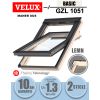 Fereastra mansarda VELUX GZL 1051 lemn pin, 2 sticle, maner sus