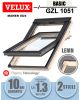 Fereastra mansarda VELUX GZL 1051 lemn pin, 2 sticle, maner sus