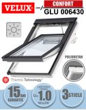 Fereastra mansarda VELUX GLU 006430, solara, poliuretan, 3 sticle
