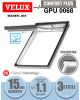Fereastra mansarda VELUX GPU 0068, dubla deschidere, poliuretan, 3 sticle