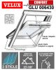 Fereastra mansarda VELUX GLU 006430, solara, poliuretan, 3 sticle
