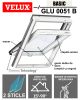 Fereastra mansarda VELUX GLU 0051B, poliuretan, 2 sticle, maner jos