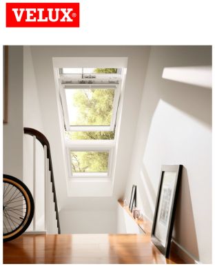 Fereastra mansarda VELUX GLU 006421, electrica, poliuretan, 3 sticle