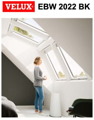 Lucarna mansarda 4 ferestre VELUX EBW 2022BK