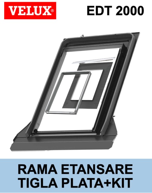  Rama etansare ferestre mansarda Velux EDT 2000 ENERGY