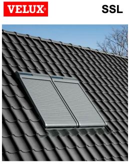 Roleta exterioara solara VELUX SSL, pentru fereastra mansarda