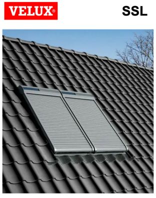 Roleta exterioara solara VELUX SSL, pentru fereastra mansarda
