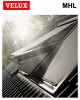 Rulou exterior parasolar fereastra mansarda Velux MHL