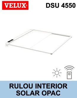Rulou interior opac solar ferestre terasa Velux DSU 4550