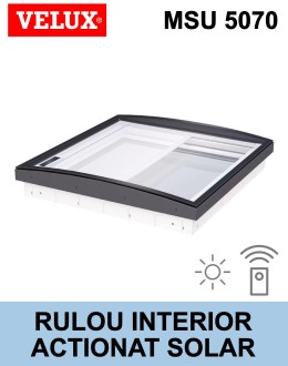 Rulou interior solar fereastra terasa Velux MSU 5070