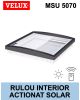 Rulou interior solar fereastra terasa VELUX MSU 5070