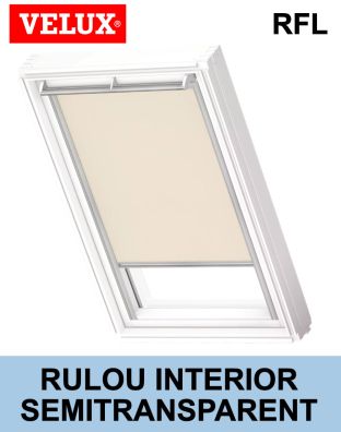 Rulou interior semitransparent Velux RFL