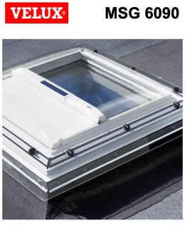 Rulou parasolar solar ferestre acoperi terasa Velux MSG 6090