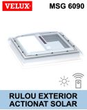 Rulou parasolar solar ferestre acoperi terasa VELUX MSG 6090