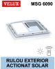 Rulou parasolar solar ferestre acoperi terasa VELUX MSG 6090