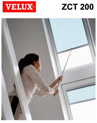 Tija telescopica VELUX ZCT 200, lungime reglabila 108-180 cm pentru ferestre de mansarda cu maner sus