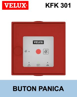 Buton panica pentru centrala desfumare Velux KFK 301