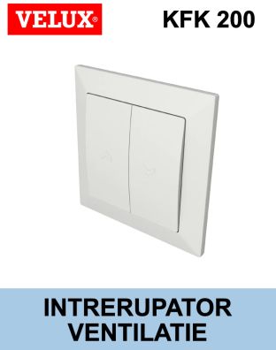 Intrerupator ventilatie pentru centrala desfumare Velux KFK 200