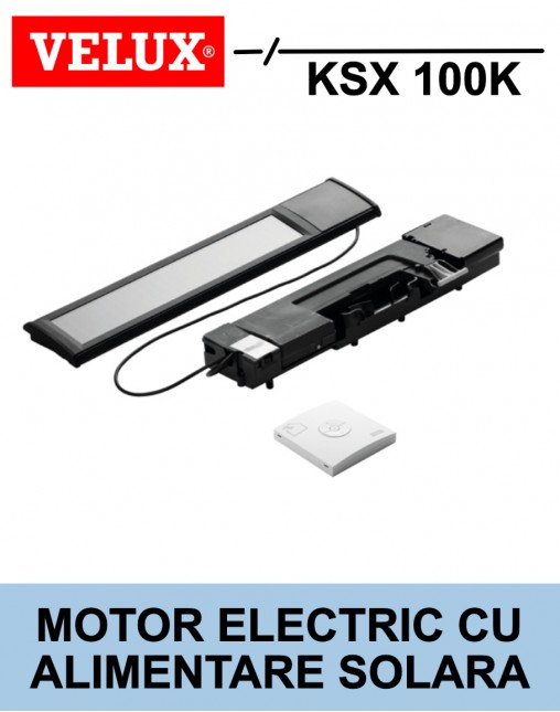 Motor solar Velux KSX 100K pentru ferestre de mansarda